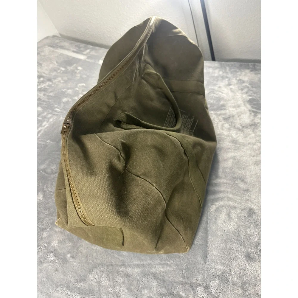 Vintage US Military Kit Bag High Altitude MF-1 Berger Brothers Canvas Duffel OD